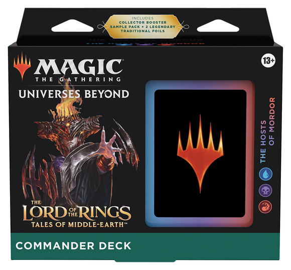 MTG LORD OF THE RINGS COMMANDER DECKS