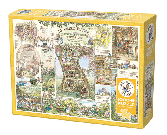 Brambly Hedge Spring Story - Cobble Hill Jigsaw Puzzle 1000pcs