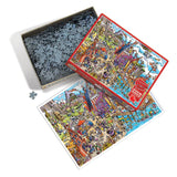 DoodleTown: Viking Village - Cobble Hill Jigsaw Puzzle 1000pcs