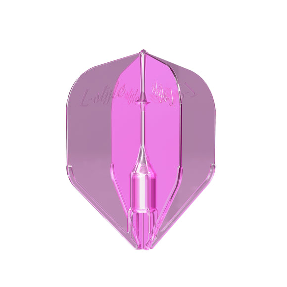 L-Style L3 Fantom Small Standard EZ Flights Clear Pink
