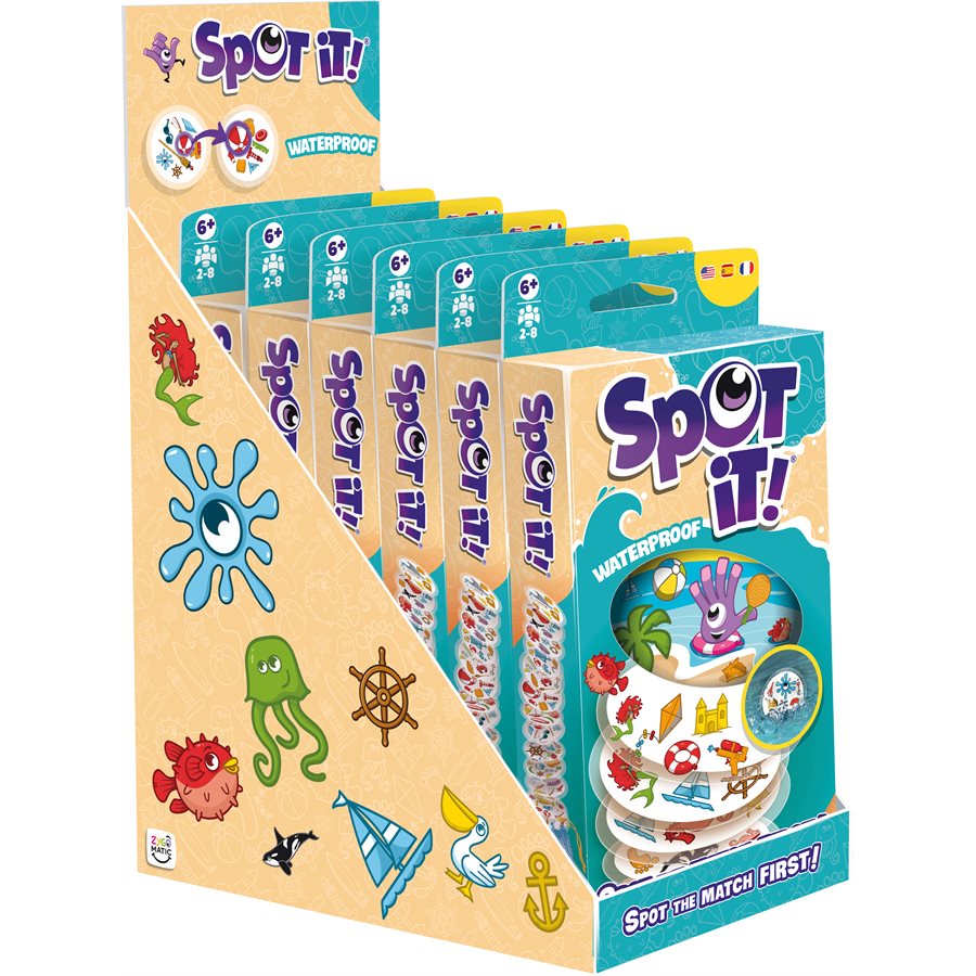 Spot It Beach - Waterproof Packaging – Toronto Darts & Games