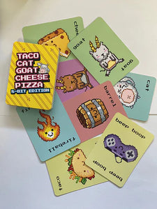 Taco Cat Goat Cheese Pizza 8 Bit Edition