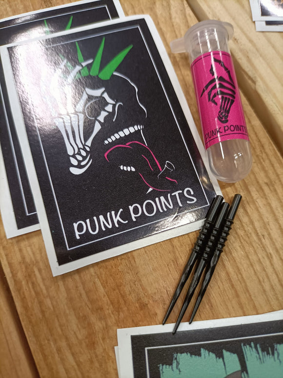 Punk Points-Black Anarchist Finger Grip 38mm
