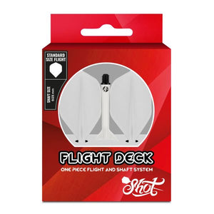 Shot Flight Deck Shaft and Flight System White Medium