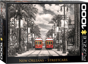 EuroGraphics - New Orleans Streetcars - 1,000 piece Jigsaw Puzzle