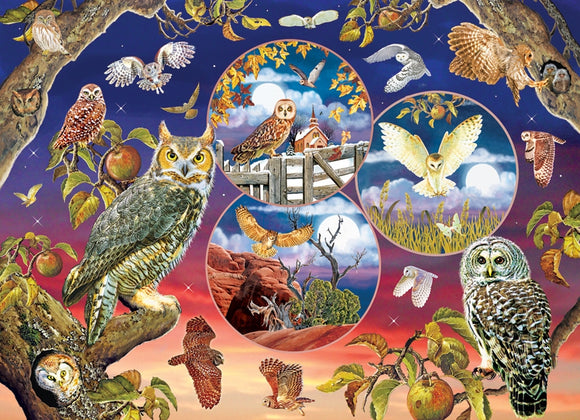 Cobble Hill - Owl Magic - 1,000 piece Jigsaw Puzzle
