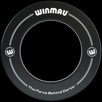 Winmau Black Dartboard Surround with Logo