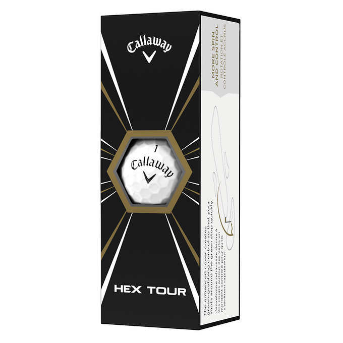 3 x CALLAWAY HEX Tour Golf Ball – Toronto Darts & Games