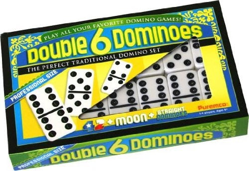 Dominoes-Double 6 Black Dot