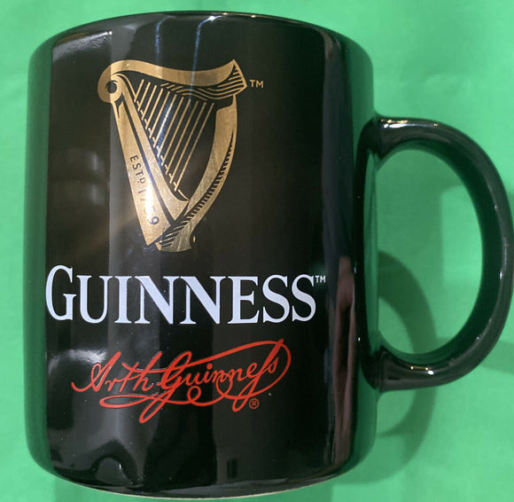 Guinness Black Ceramic Mug