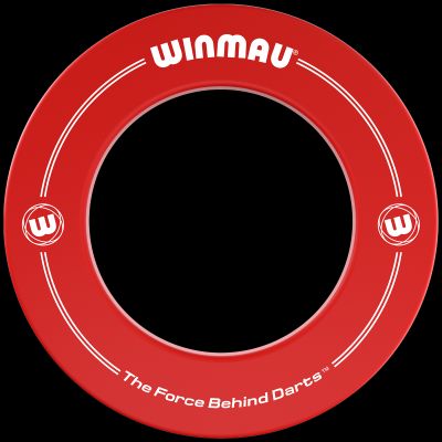 Winmau Red Dartboard Surround with Logo