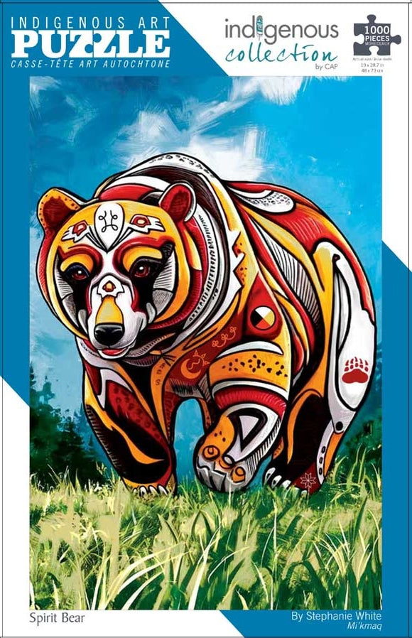 Spirit Bear 1000 Piece Jigsaw Puzzle