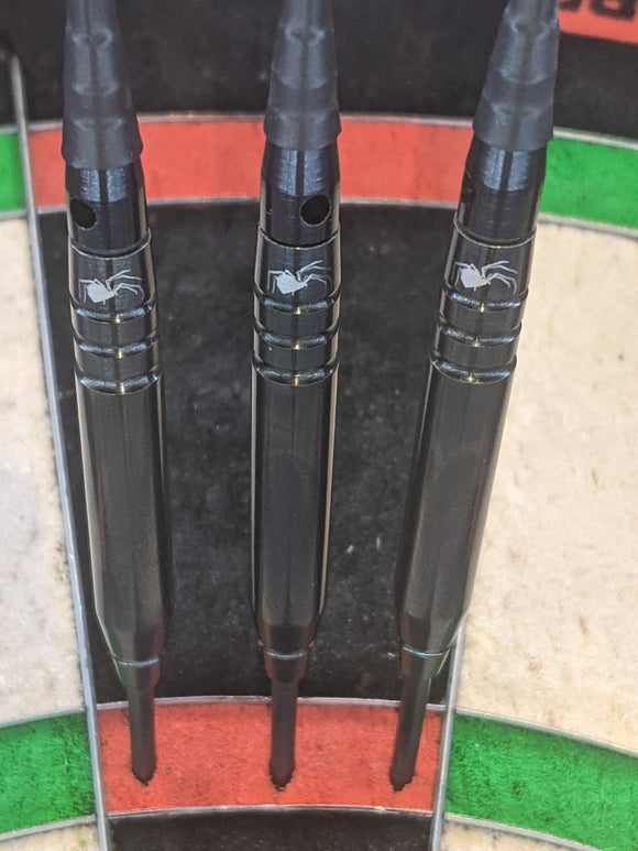 Black Widow 26g 90% Ringed (Smooth) Tungsten Darts