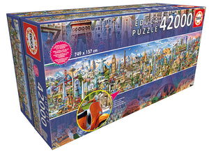 42,000 Piece Puzzle - Around the World