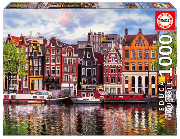 Educa 1000 Piece Jigsaw Puzzle - Dancing Houses, Amsterdam