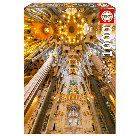 Educa Jigsaw Puzzle - Sagrada Familia Interior 1000 pieces