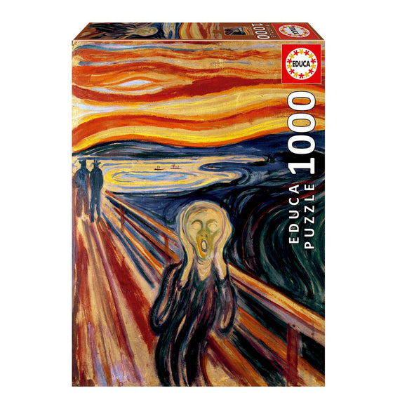 Educa - The Scream Edvard Munch 1000 Piece Jigsaw Puzzle – Toronto ...