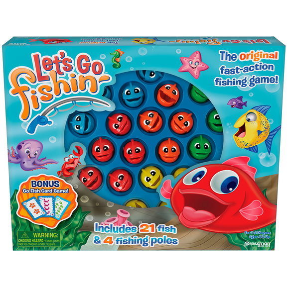 Let’s Go Fishin’ with bonus Go Fish card game