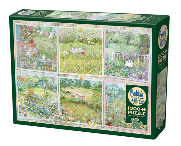 Cottage Gardens - Cobble Hill Jigsaw Puzzle 1000pcs