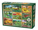 Postcards From The Farm - Cobble Hill Jigsaw Puzzle 1000pcs