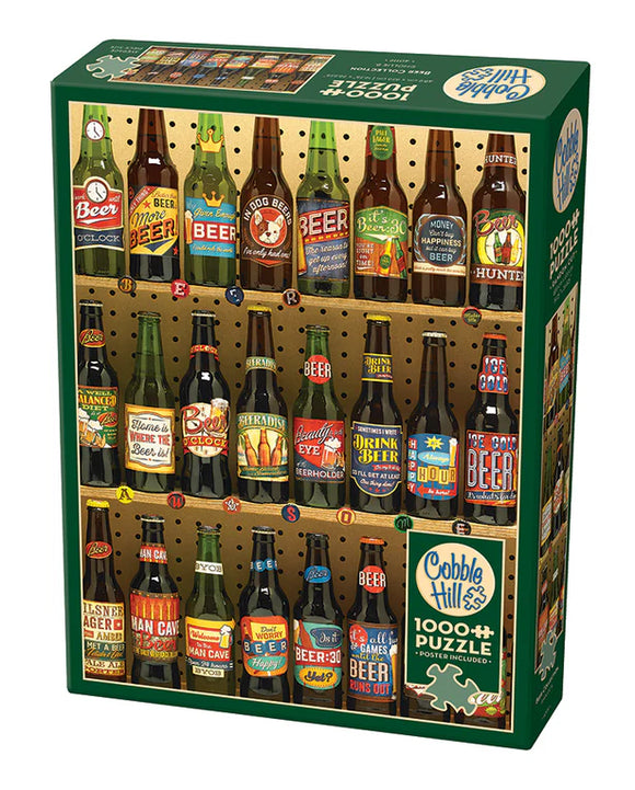 Beer Collection - Cobble Hill Jigsaw Puzzle 1000pcs