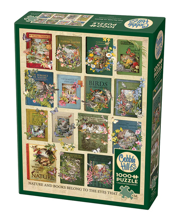 The Nature of Books - Cobble Hill Jigsaw Puzzle 1000pcs