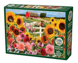 Sunflower Farm - Cobble Hill Jigsaw Puzzle 1000pcs
