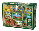 Postcards From Lake Country - Cobble Hill Jigsaw Puzzle 1000pcs