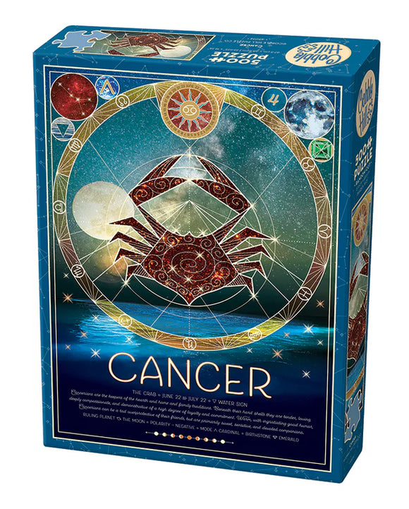 Cancer - Cobble Hill Jigsaw Puzzle 500 Pieces