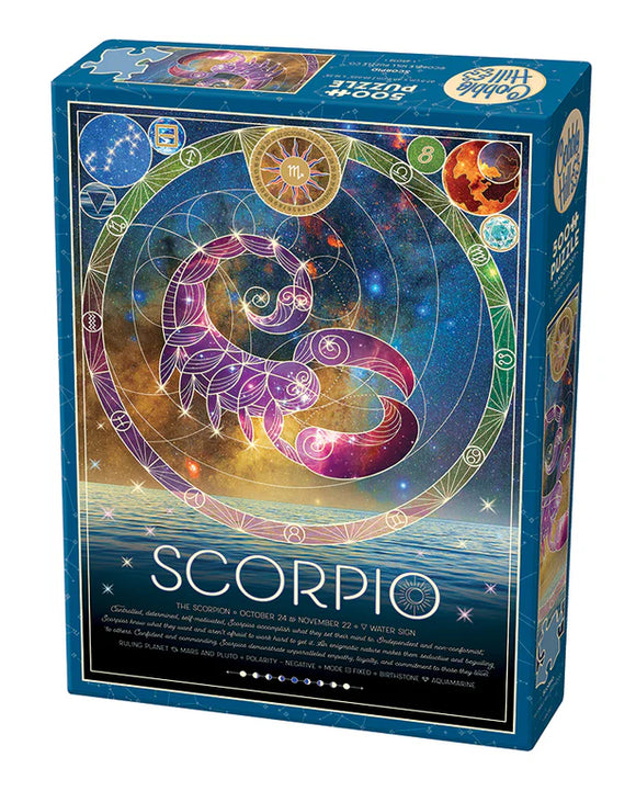 Scorpio - Cobble Hill Jigsaw Puzzle 500 Pieces