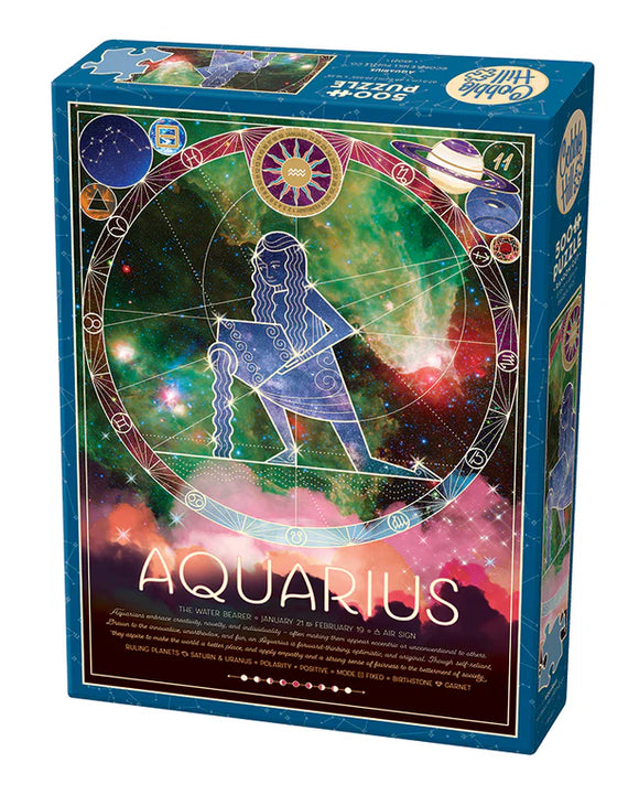 Aquarius - Cobble Hill Jigsaw Puzzle 500 Pieces