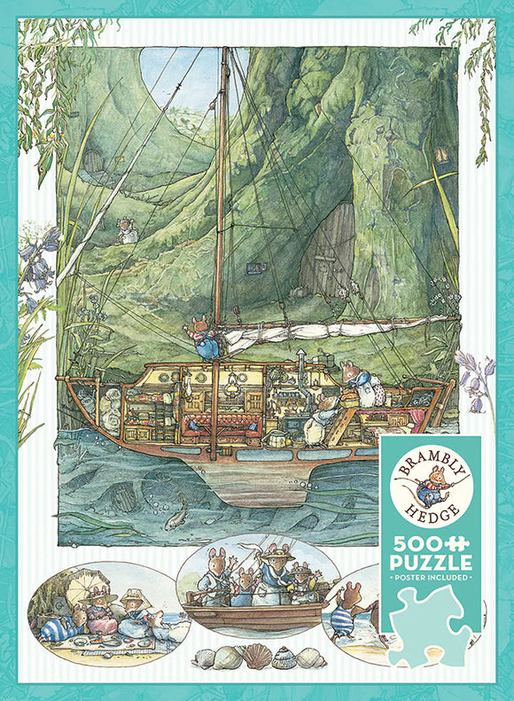 Brambly Hedge All Aboard - Cobble Hill Jigsaw Puzzle 500pcs