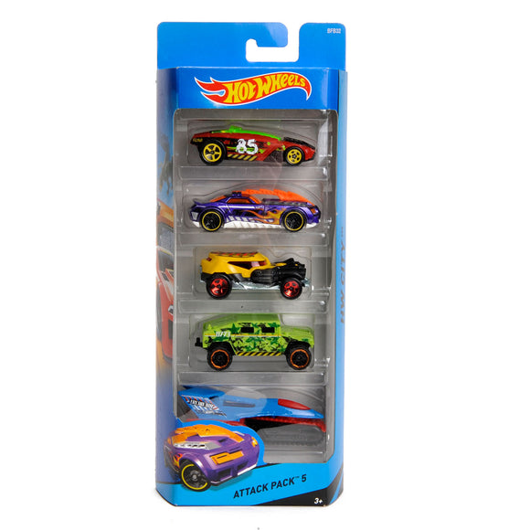 Hot Wheels - 5 Pieces