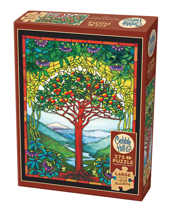 Cobblehill (Easy Handling) - Tree of Life Stained Glass  - 275 pcs