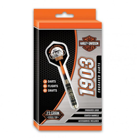 Harley-Davidson® 1903 Nickel Silver Dart Set 23gram