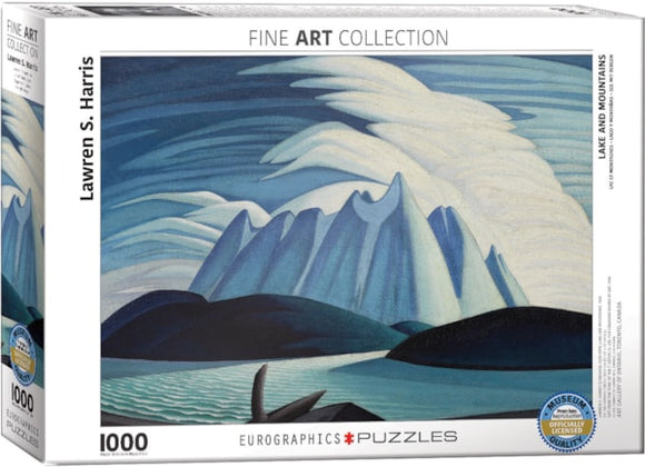 EuroGraphics - Fine Art (Harris) Lake and Mountains 1000pcs Jigsaw Puzzle