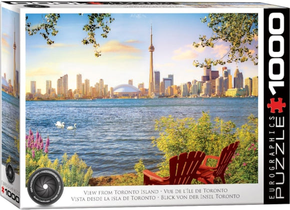 EuroGraphics - View from Toronto Island HDR - 1000 piece Jigsaw Puzzle