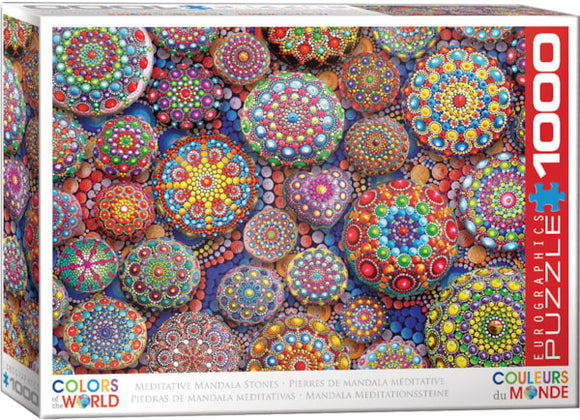 EuroGraphics - Meditative Mandala Stones - 1000 piece Jigsaw Puzzle