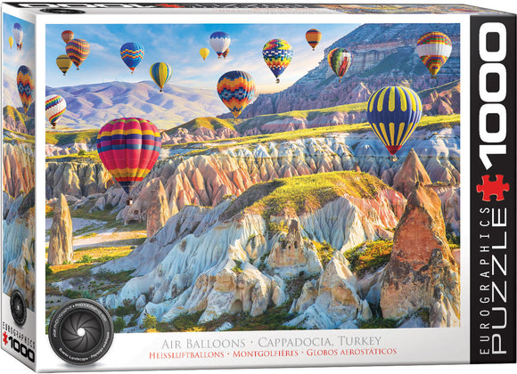 EuroGraphics - Air Balloons Over Cappadocia - 1000 piece Jigsaw Puzzle