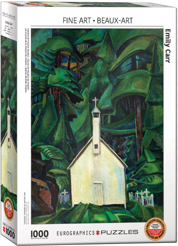 EuroGraphics - Church in Yuquot Village (Emily Carr) - 1000 piece Jigsaw Puzzle