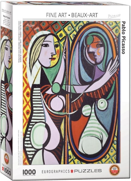 EuroGraphics - Girl Before a Mirror (Picasso) - 1000 piece Jigsaw Puzzle