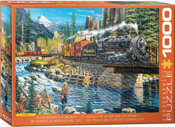 EuroGraphics - River Silence is Broken - 1000 piece Jigsaw Puzzle