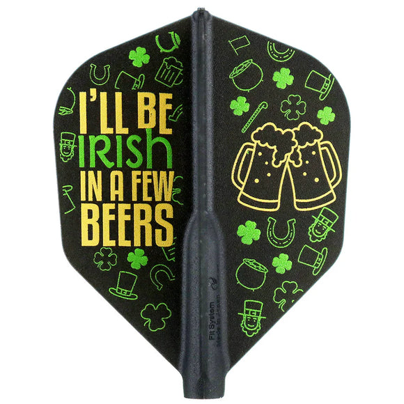 Fit Flight Irish in a Few Beers Dart Flights - Shape