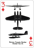 World War II Airplane Spotter Playing Cards Deck
