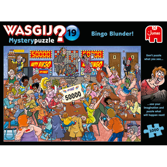 Jumbo Puzzles - (WASGIJ) Mystery #19 Bingo Blunder Jigsaw Puzzle 1000pcs