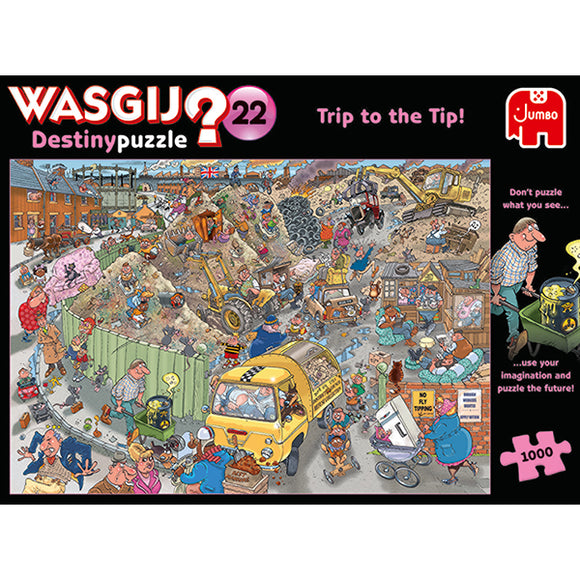 Jumbo Puzzles - (WASGIJ) Mystery Destiny #22 Trip to the Tip Jigsaw Puzzle 1000pcs