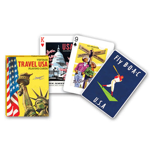 Piatnik- Travel USA Playing Cards