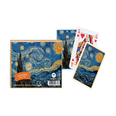Piatnik - van Gogh Starry Night 2 Pack of Playing Cards