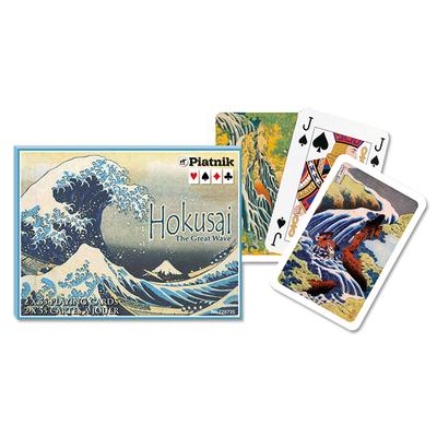 Piatnik - Hokusai 2 Pack of Playing Cards