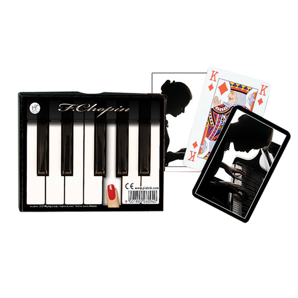 Piatnik - Chopin 2 Pack of Playing Cards